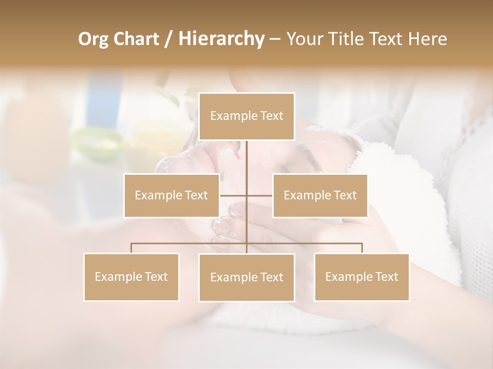 Relaxation Beautician Wrinkles PowerPoint Template