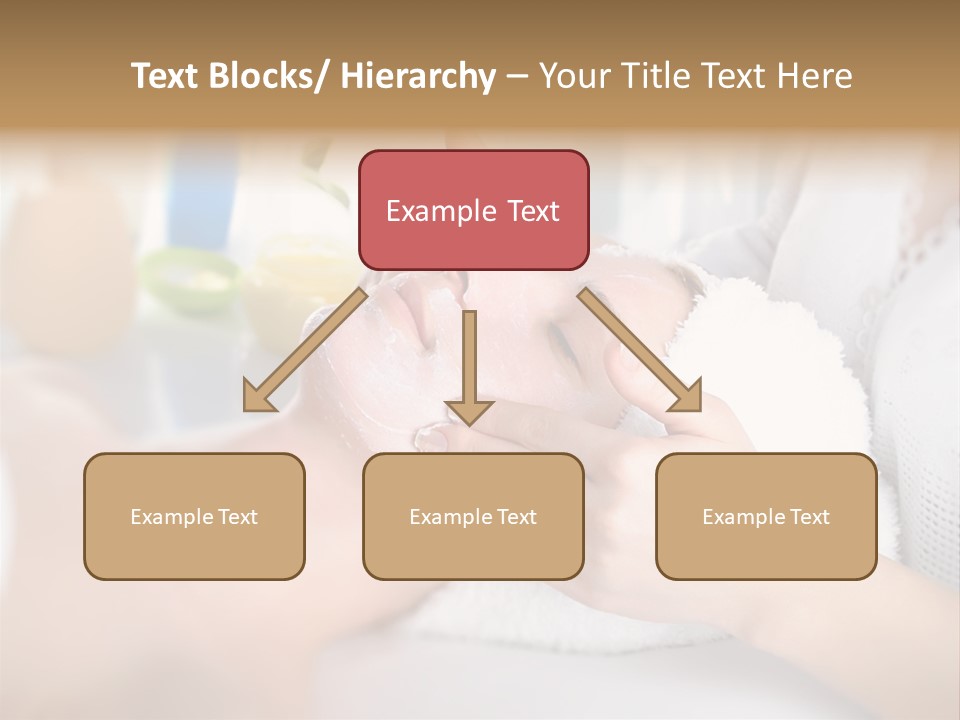 Relaxation Beautician Wrinkles PowerPoint Template