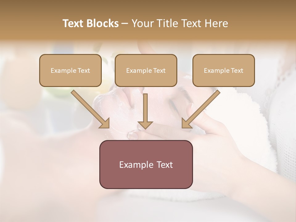 Relaxation Beautician Wrinkles PowerPoint Template