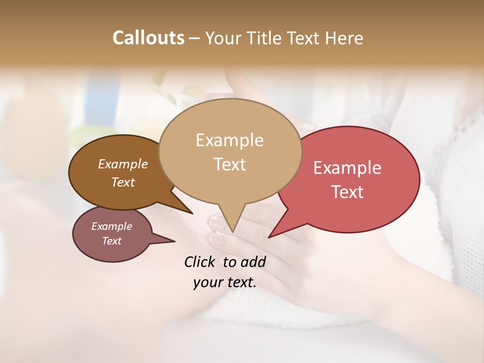 Relaxation Beautician Wrinkles PowerPoint Template