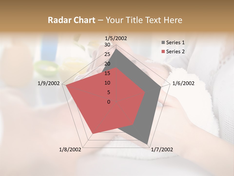 Relaxation Beautician Wrinkles PowerPoint Template
