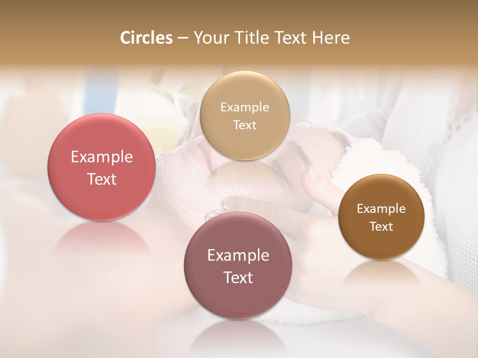 Relaxation Beautician Wrinkles PowerPoint Template