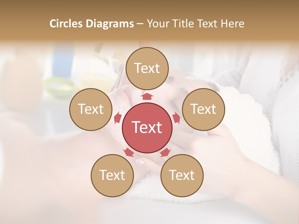 Relaxation Beautician Wrinkles PowerPoint Template