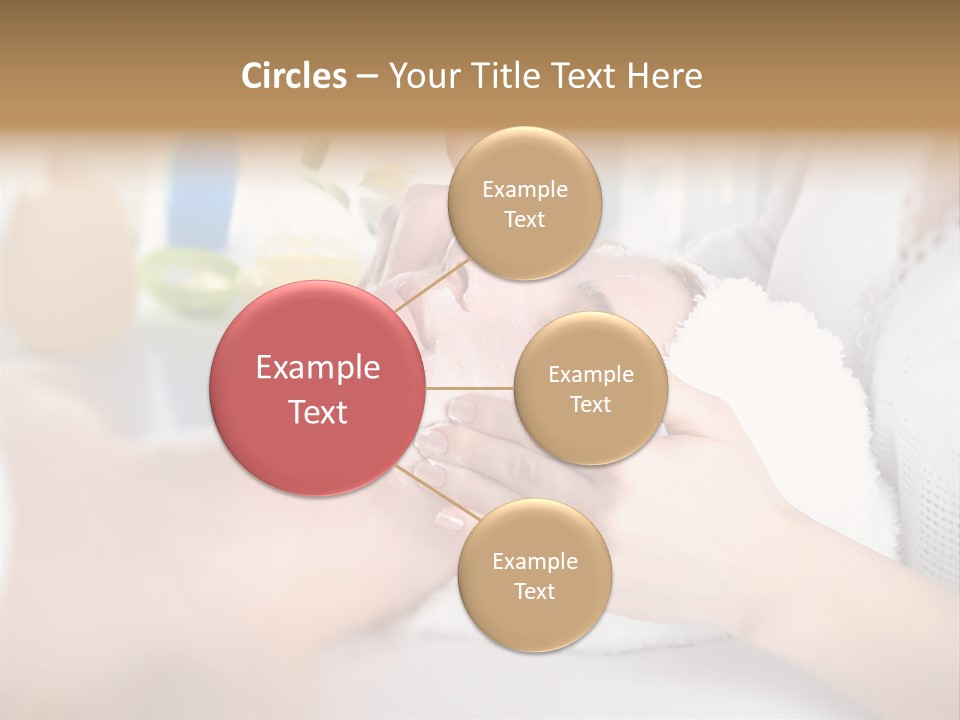 Relaxation Beautician Wrinkles PowerPoint Template