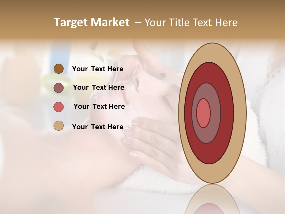 Relaxation Beautician Wrinkles PowerPoint Template