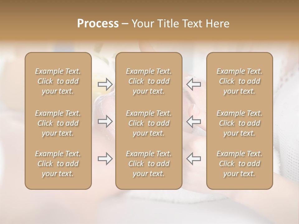 Relaxation Beautician Wrinkles PowerPoint Template