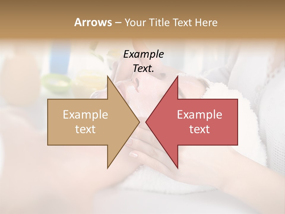 Relaxation Beautician Wrinkles PowerPoint Template