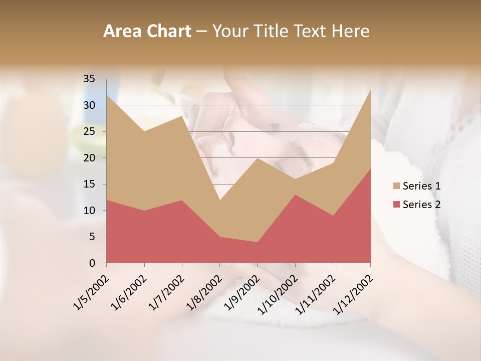 Relaxation Beautician Wrinkles PowerPoint Template