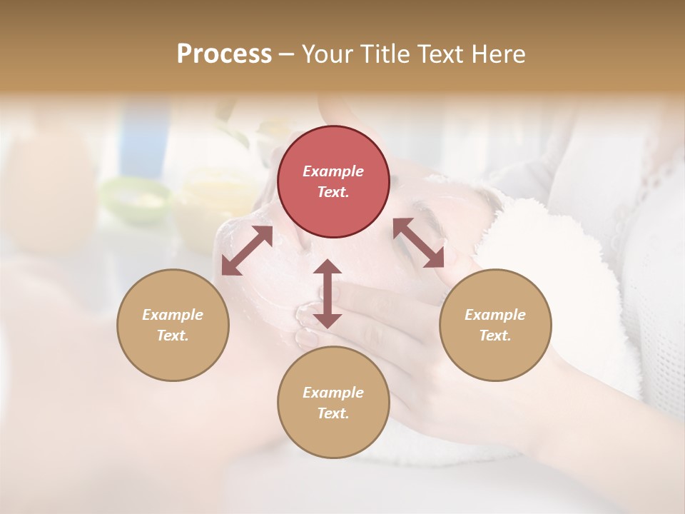 Relaxation Beautician Wrinkles PowerPoint Template