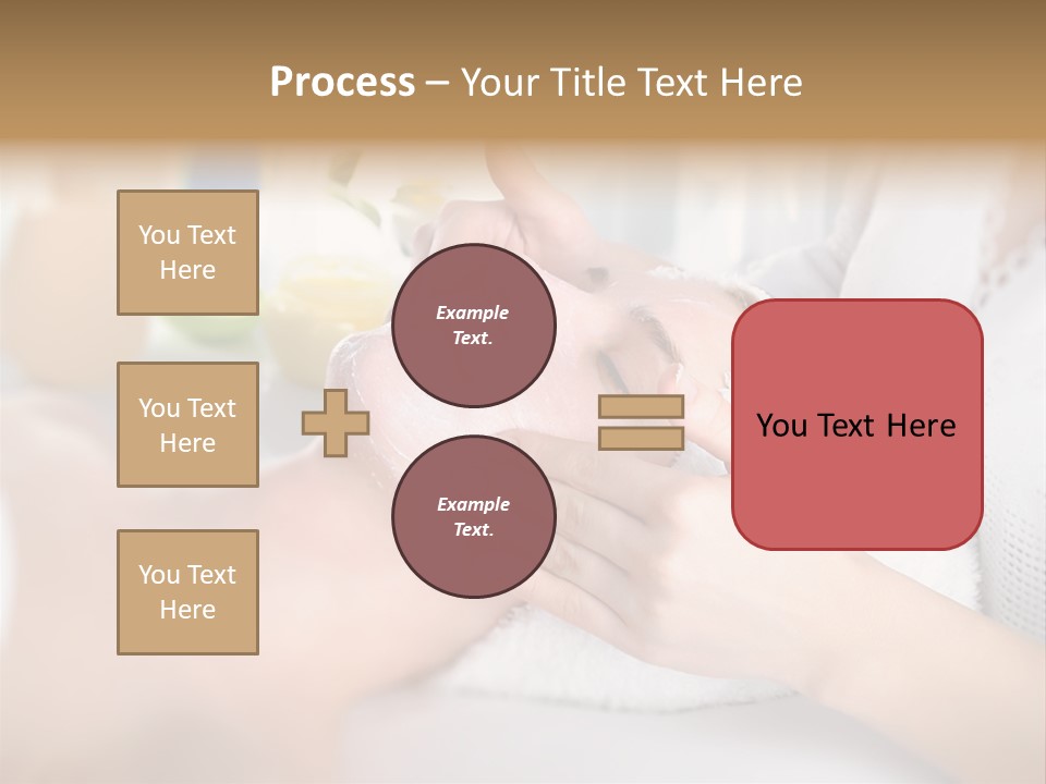 Relaxation Beautician Wrinkles PowerPoint Template