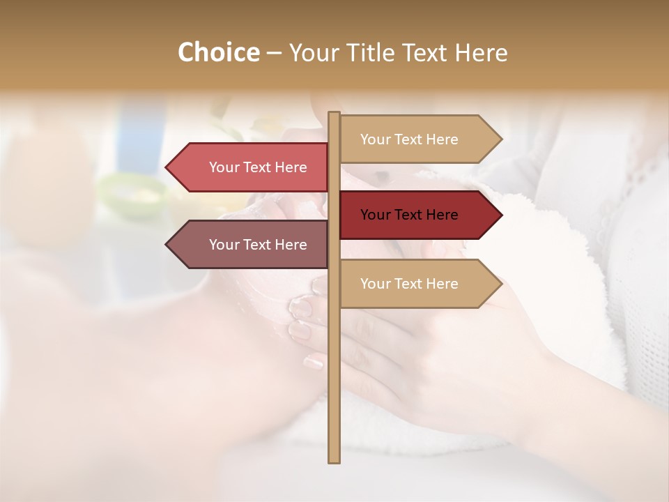 Relaxation Beautician Wrinkles PowerPoint Template