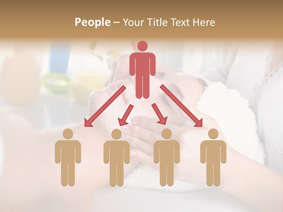 Relaxation Beautician Wrinkles PowerPoint Template