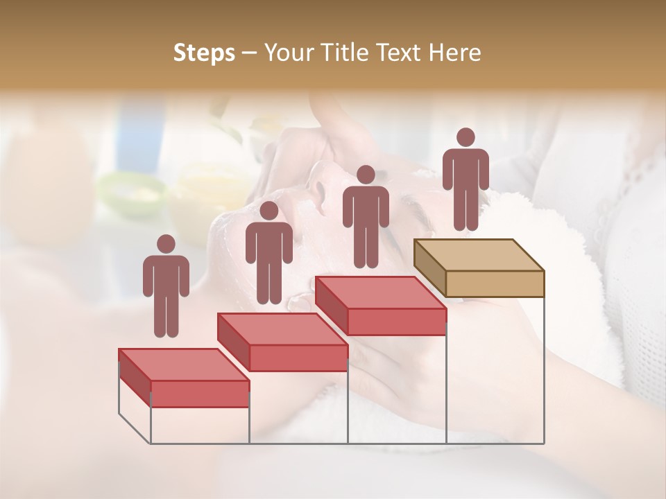 Relaxation Beautician Wrinkles PowerPoint Template