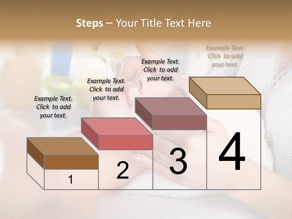 Relaxation Beautician Wrinkles PowerPoint Template