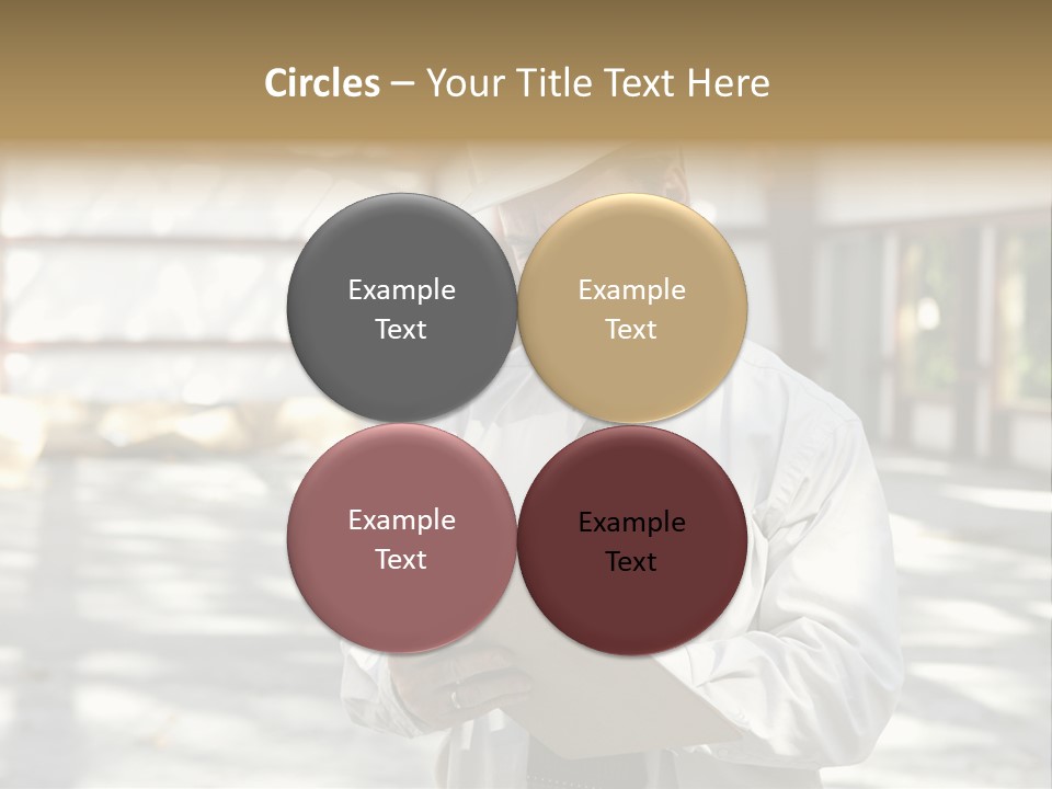 A Man In A Hard Hat Writing On A Clipboard PowerPoint Template