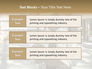A Man In A Hard Hat Writing On A Clipboard PowerPoint Template