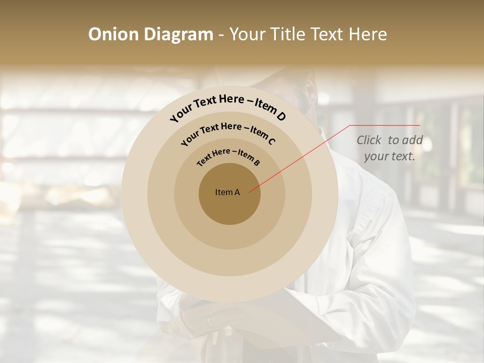 A Man In A Hard Hat Writing On A Clipboard PowerPoint Template