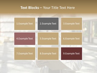 A Man In A Hard Hat Writing On A Clipboard PowerPoint Template
