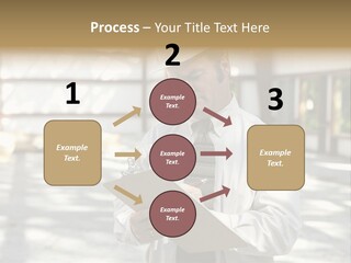 A Man In A Hard Hat Writing On A Clipboard PowerPoint Template