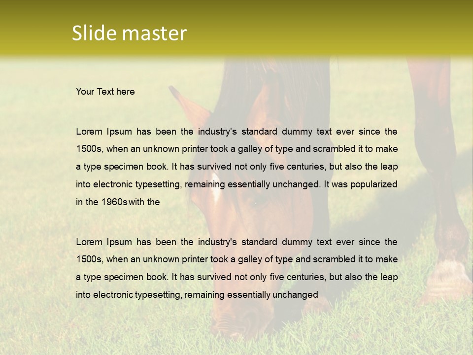 Capuccino Above Foam PowerPoint Template