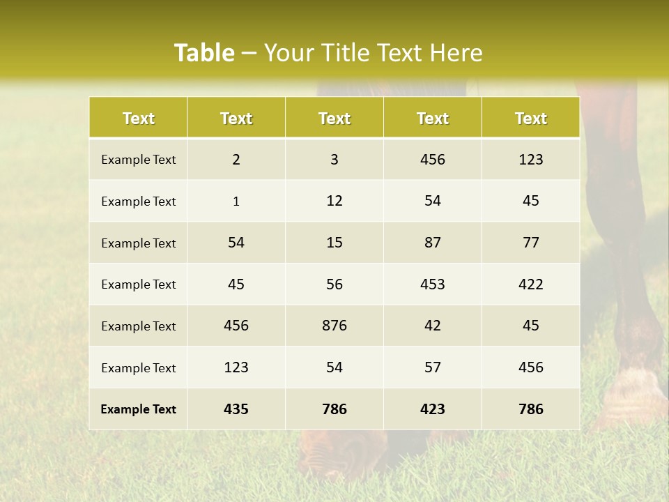 Capuccino Above Foam PowerPoint Template