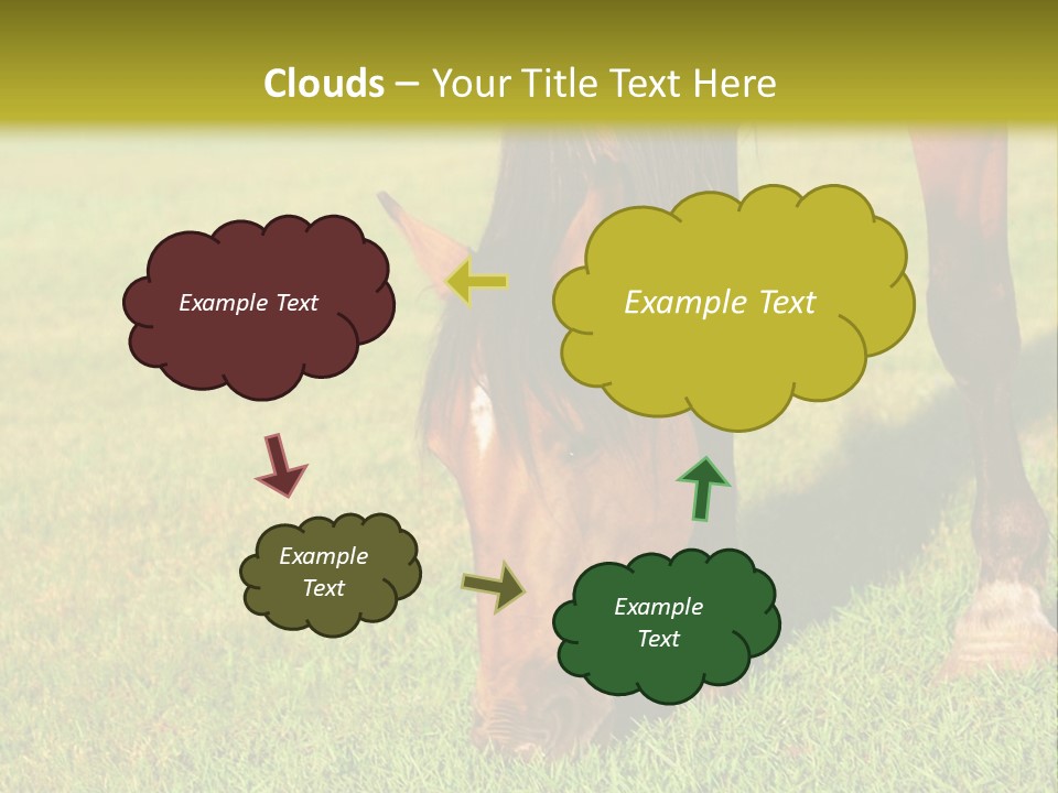 Capuccino Above Foam PowerPoint Template