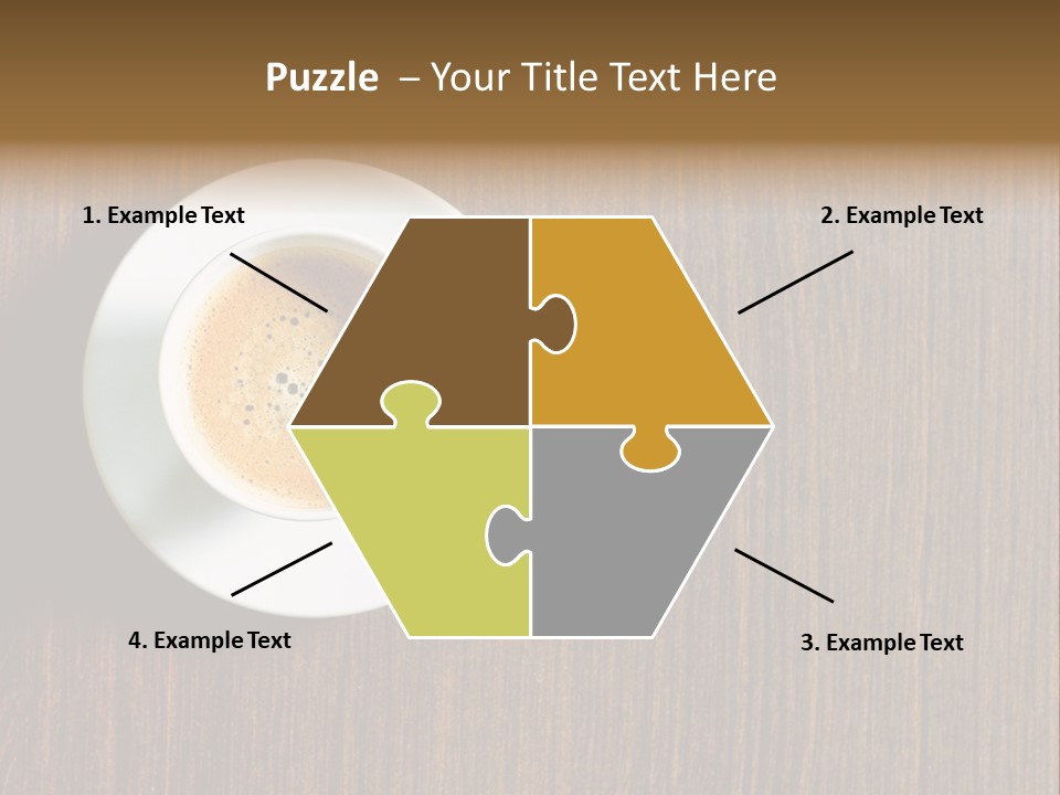 Capuccino Above Foam PowerPoint Template
