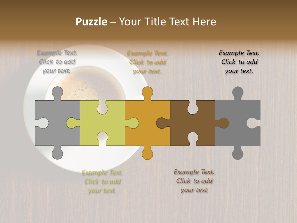 Capuccino Above Foam PowerPoint Template