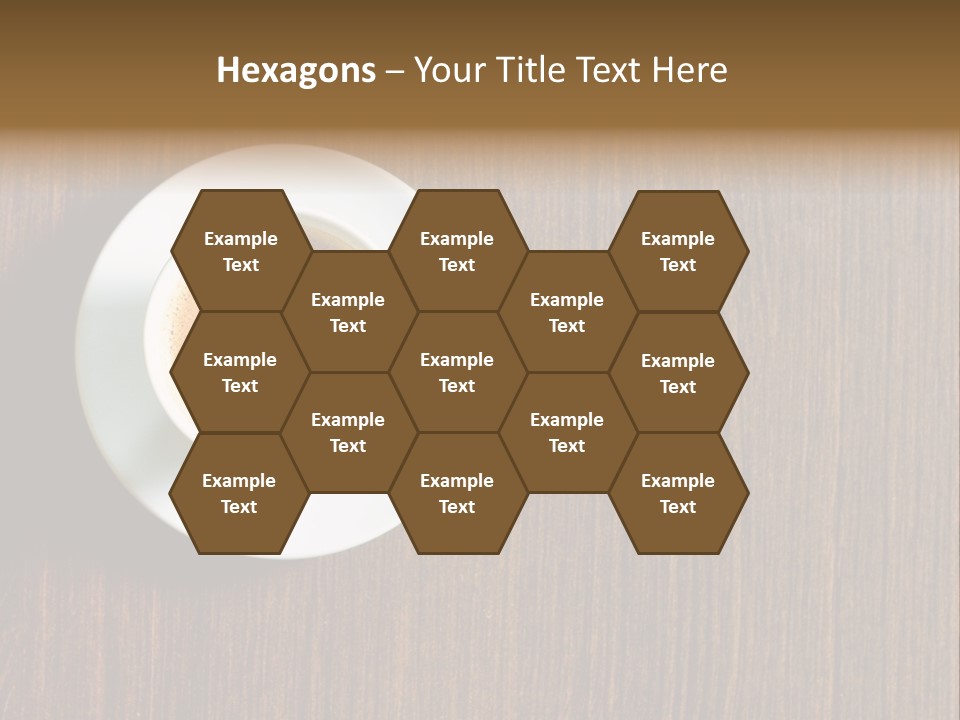 Capuccino Above Foam PowerPoint Template