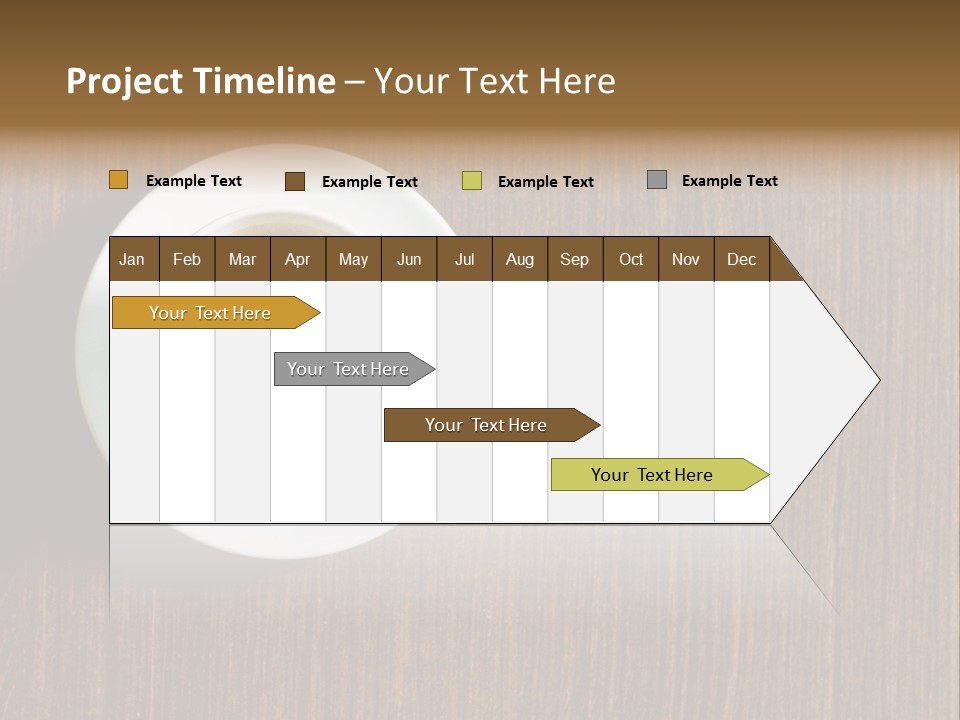 Capuccino Above Foam PowerPoint Template