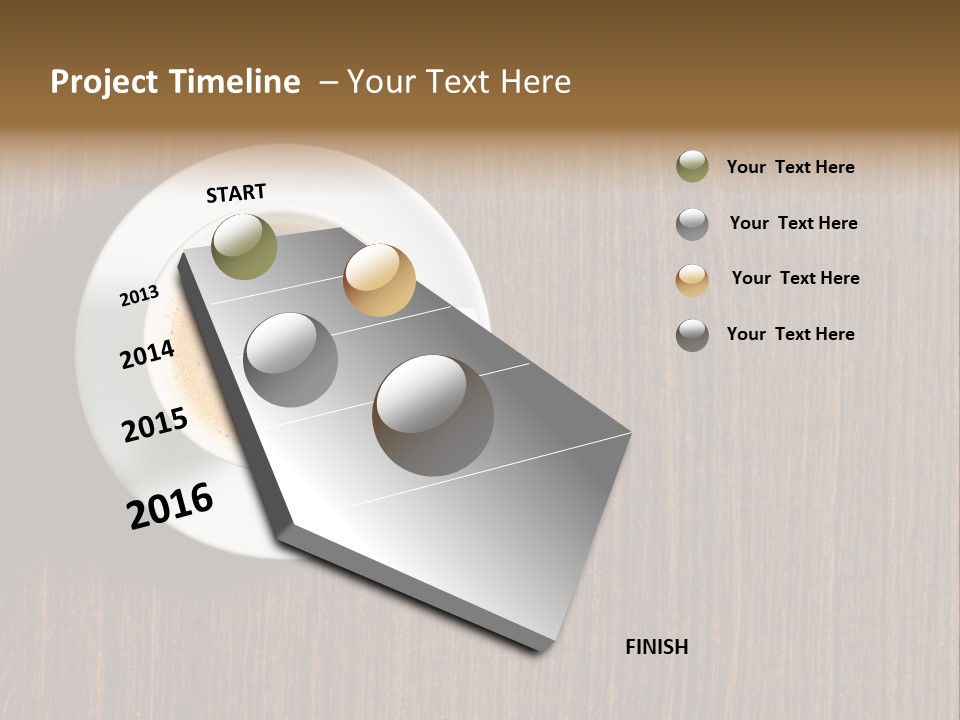 Capuccino Above Foam PowerPoint Template