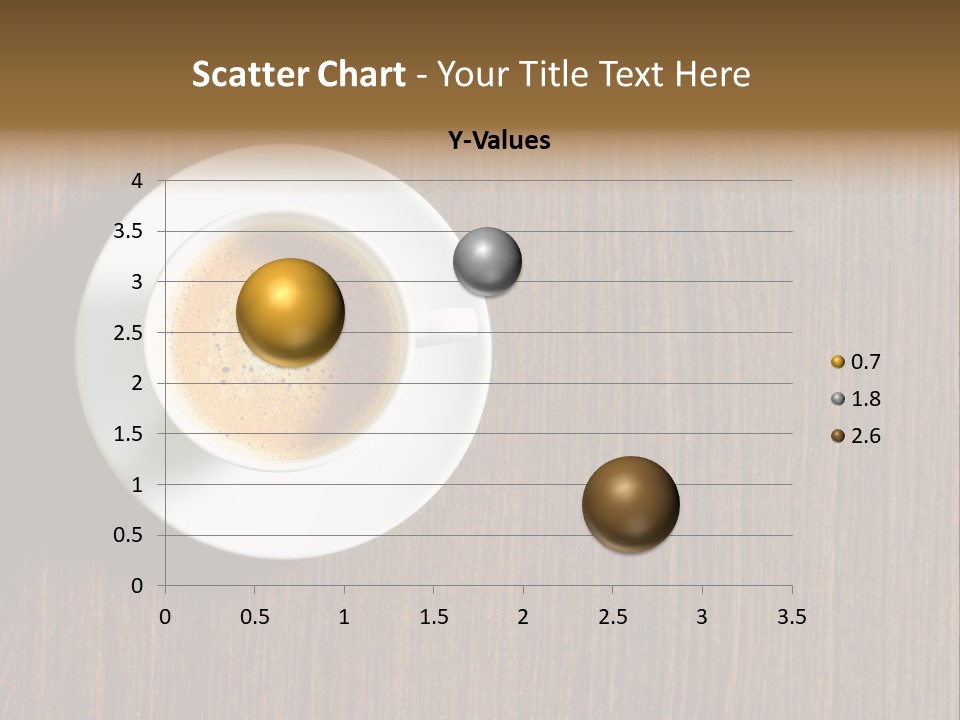 Capuccino Above Foam PowerPoint Template