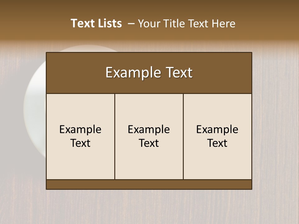 Capuccino Above Foam PowerPoint Template