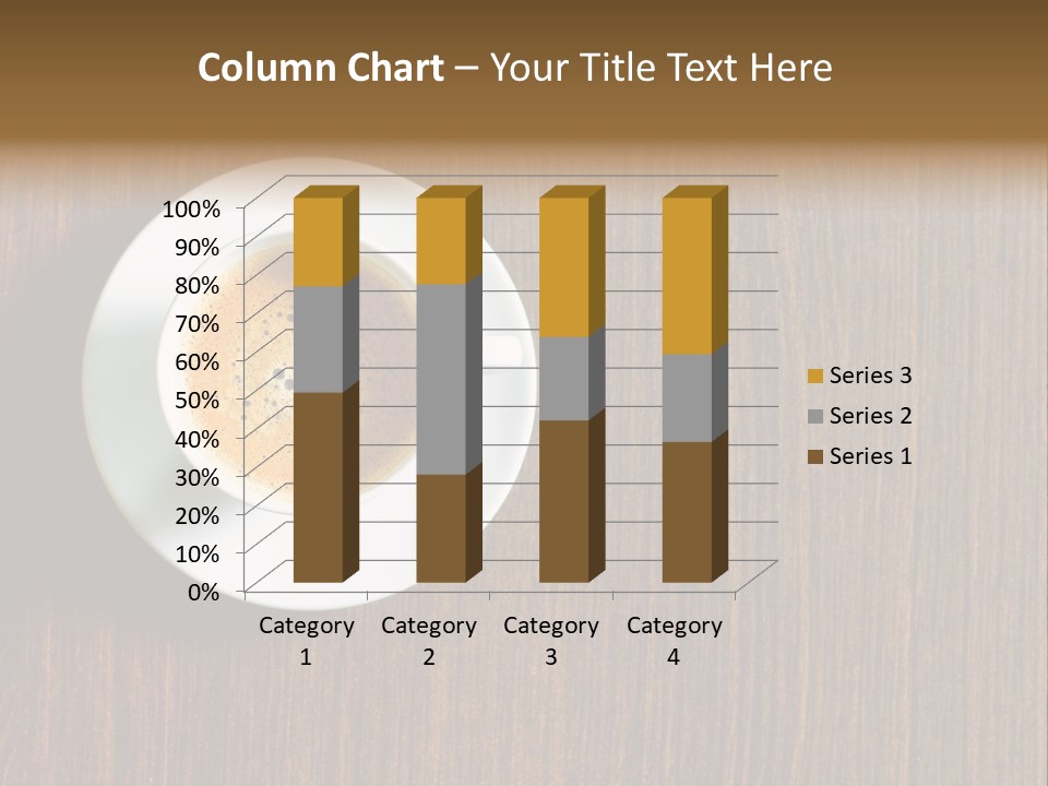 Capuccino Above Foam PowerPoint Template