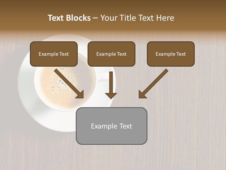 Capuccino Above Foam PowerPoint Template