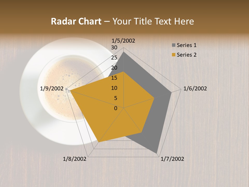 Capuccino Above Foam PowerPoint Template