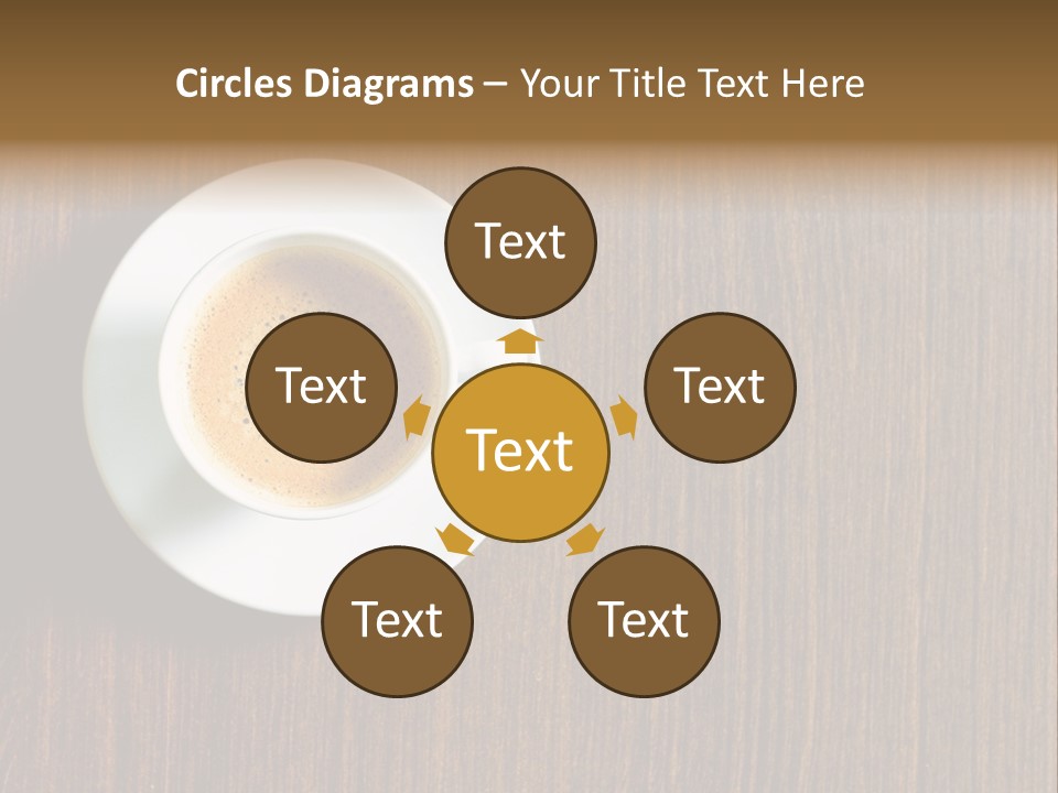 Capuccino Above Foam PowerPoint Template