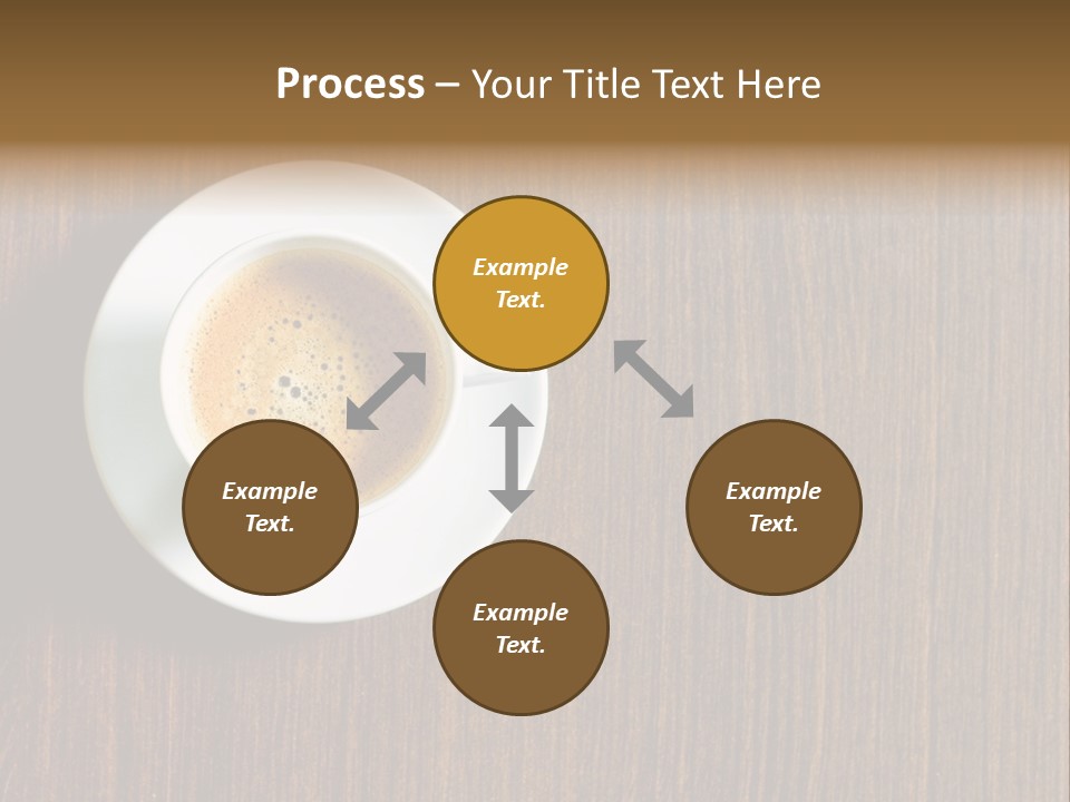 Capuccino Above Foam PowerPoint Template