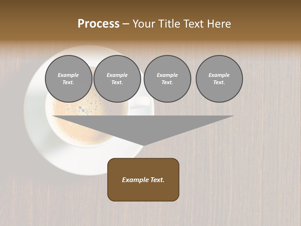 Capuccino Above Foam PowerPoint Template
