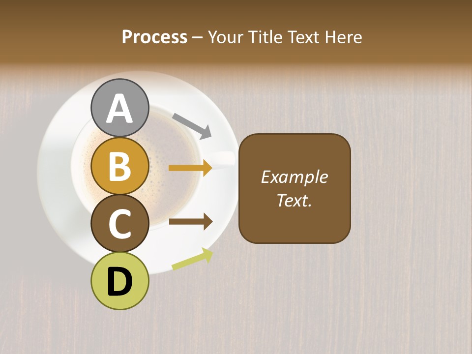 Capuccino Above Foam PowerPoint Template