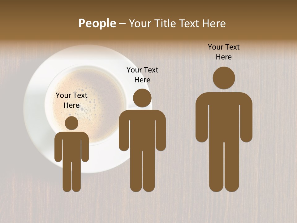 Capuccino Above Foam PowerPoint Template