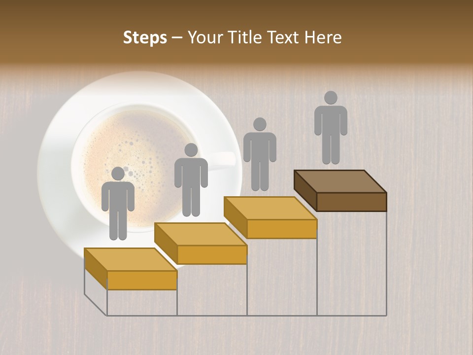 Capuccino Above Foam PowerPoint Template