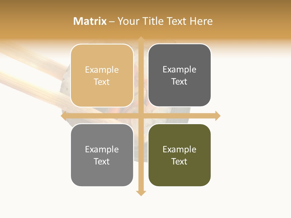 Seafood Asian Crusted PowerPoint Template