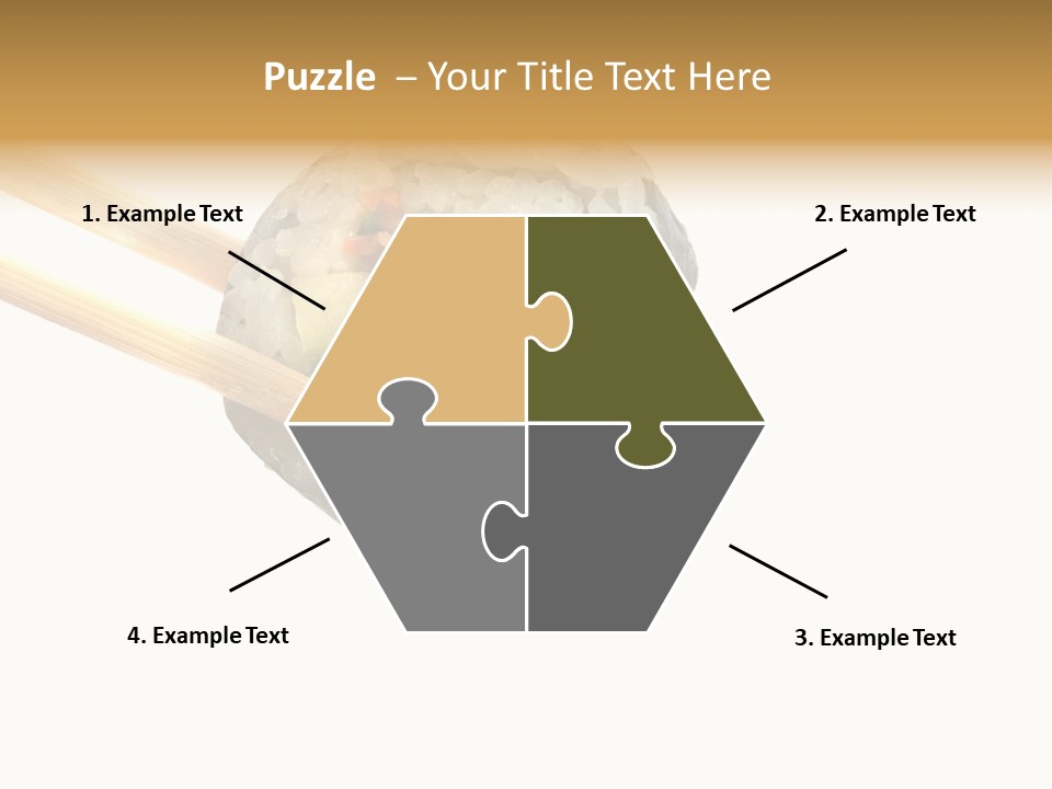 Seafood Asian Crusted PowerPoint Template