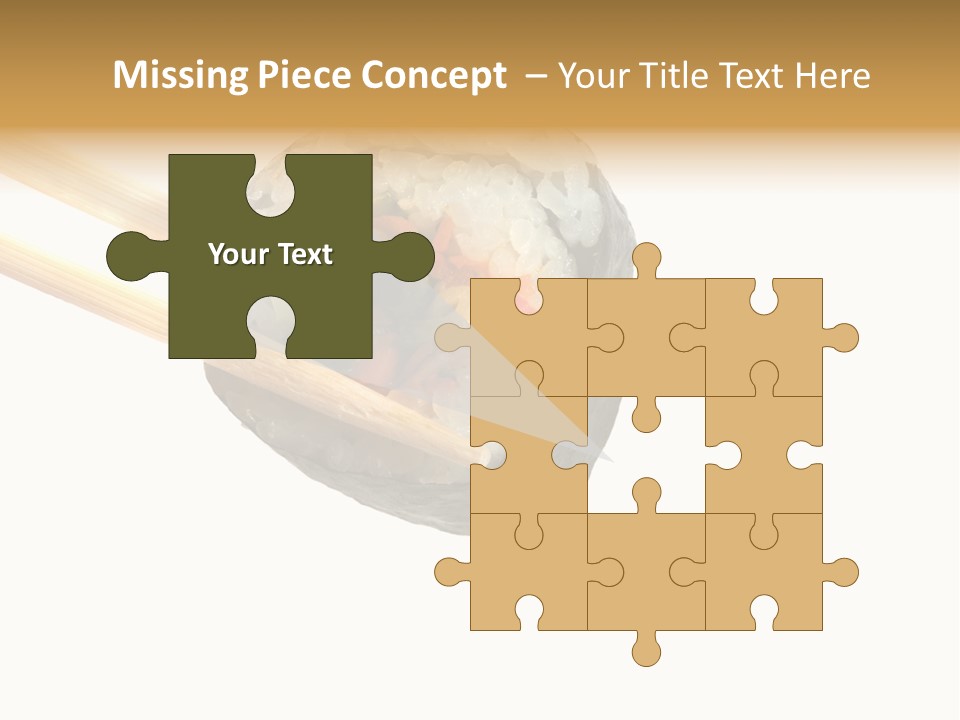 Seafood Asian Crusted PowerPoint Template