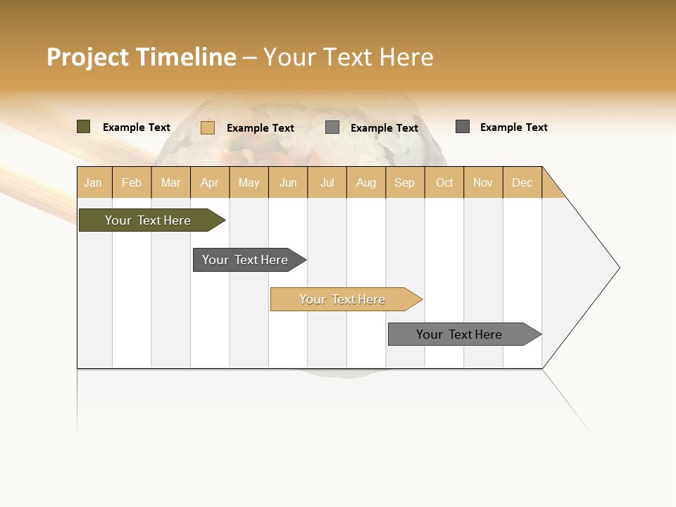 Seafood Asian Crusted PowerPoint Template