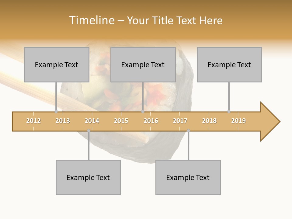 Seafood Asian Crusted PowerPoint Template