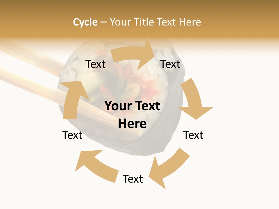 Seafood Asian Crusted PowerPoint Template