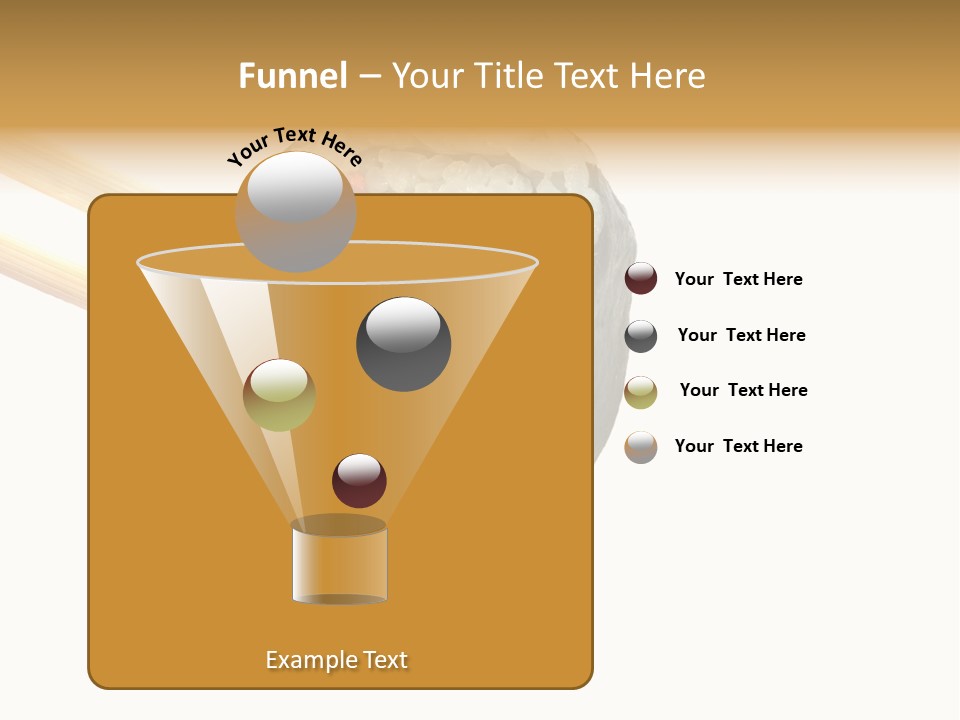 Seafood Asian Crusted PowerPoint Template