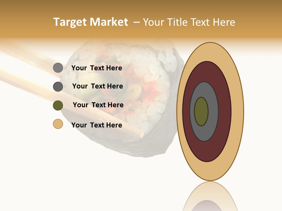 Seafood Asian Crusted PowerPoint Template